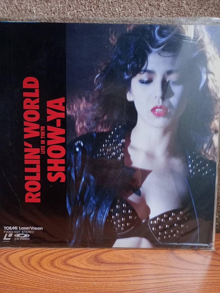 R7776 LD・レーザーディスク SHOW-YA ROLLIN' WORLD LIVE IN 寺田恵子拍卖