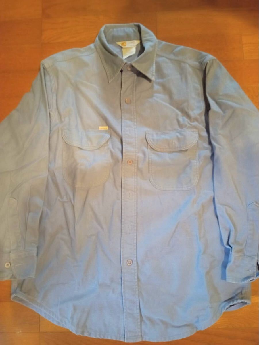 カーハート carhartt シャツ M 水色拍卖