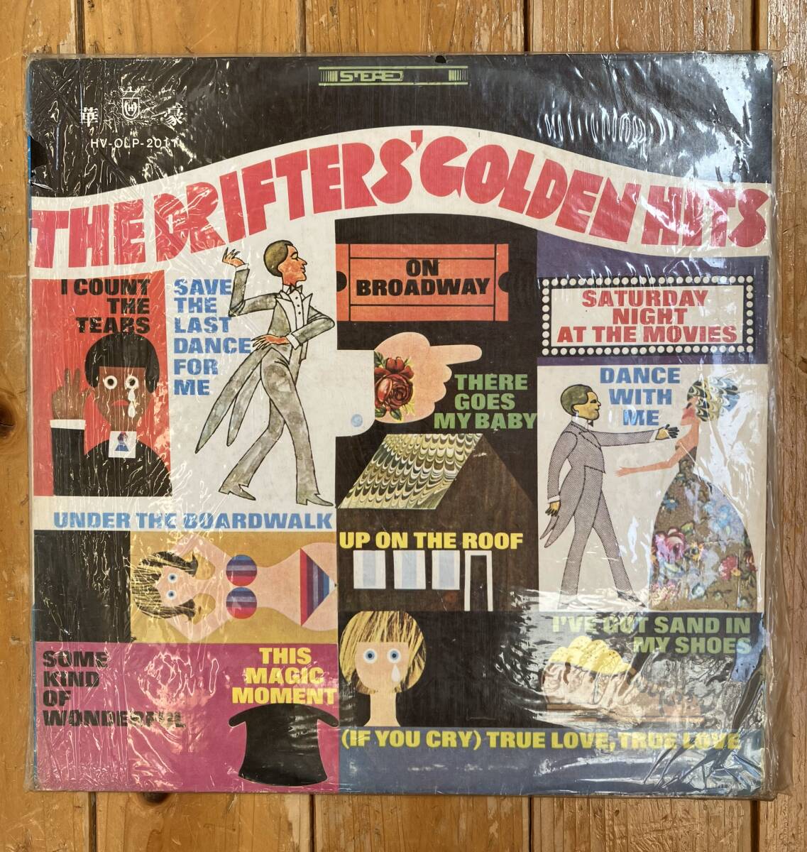 THE DRIFTERS ドリフターズ★GOLDEN HITS ゴールデン・ヒッツ 台湾盤レコードLP!拍卖
