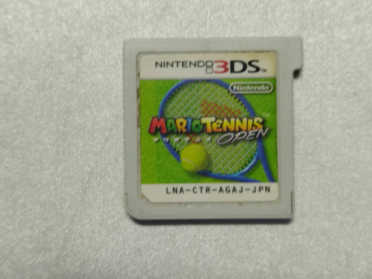 中古品/欠品有り ニンテンドー3DSソフト マリオテニス オープン ソフト単品拍卖