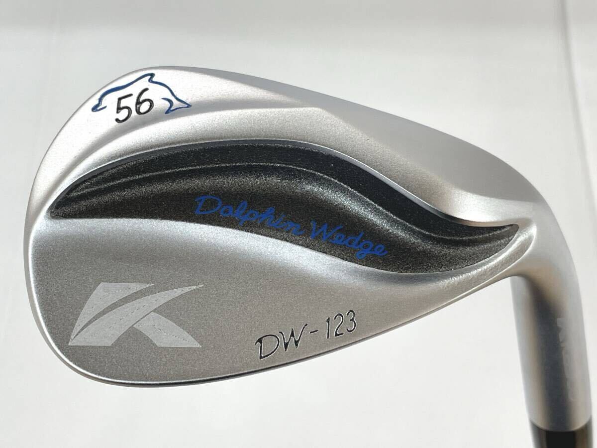 レディス☆ウェッジ☆キャスコ☆Dolphin Wedge DW-123 シルバー☆56度☆380g☆Dolphin DP-231 L☆Flex:L☆34in☆C-6☆レディス右★即決価格拍卖