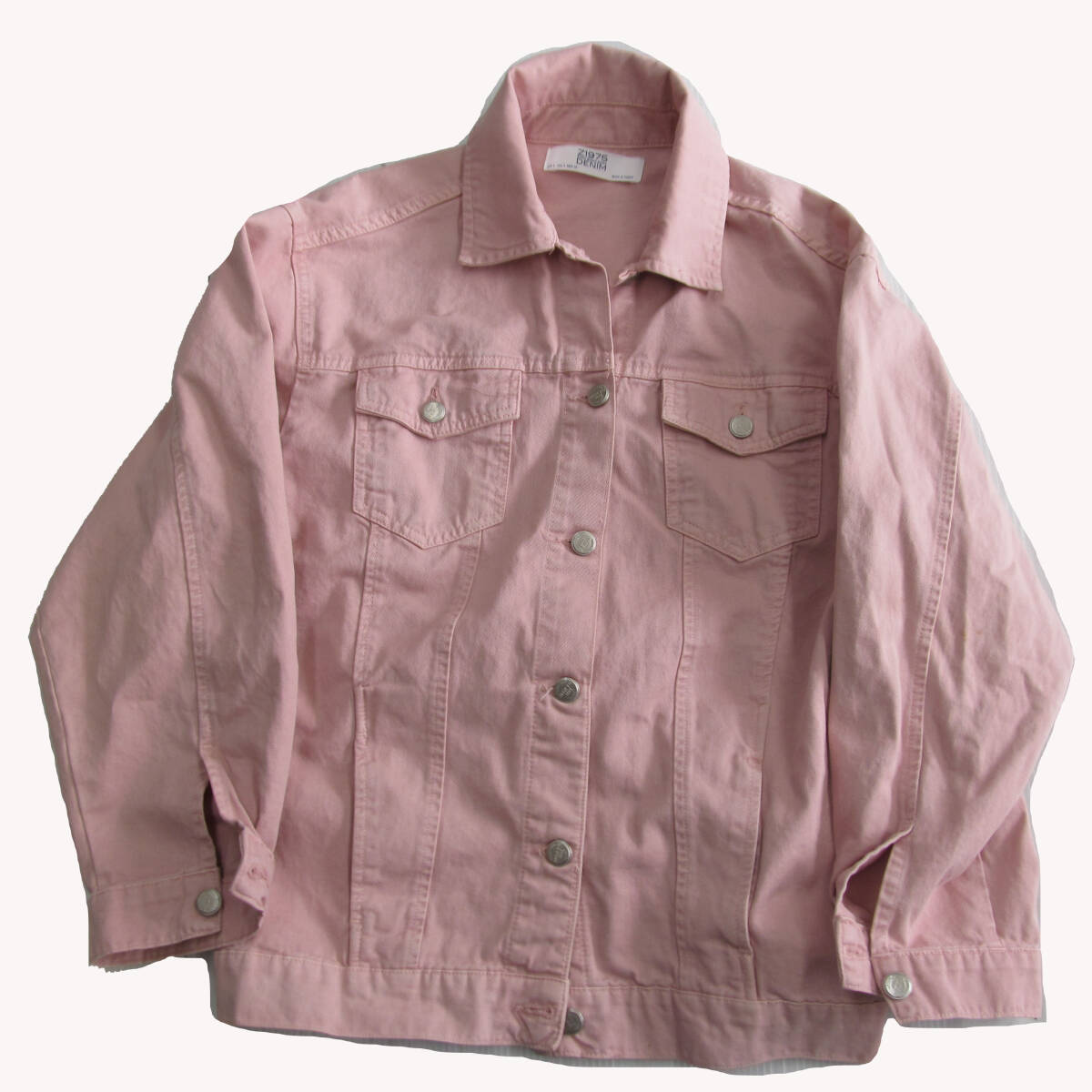 ZARA ザラ オーバーサイズ コットンジャケット S F04拍卖