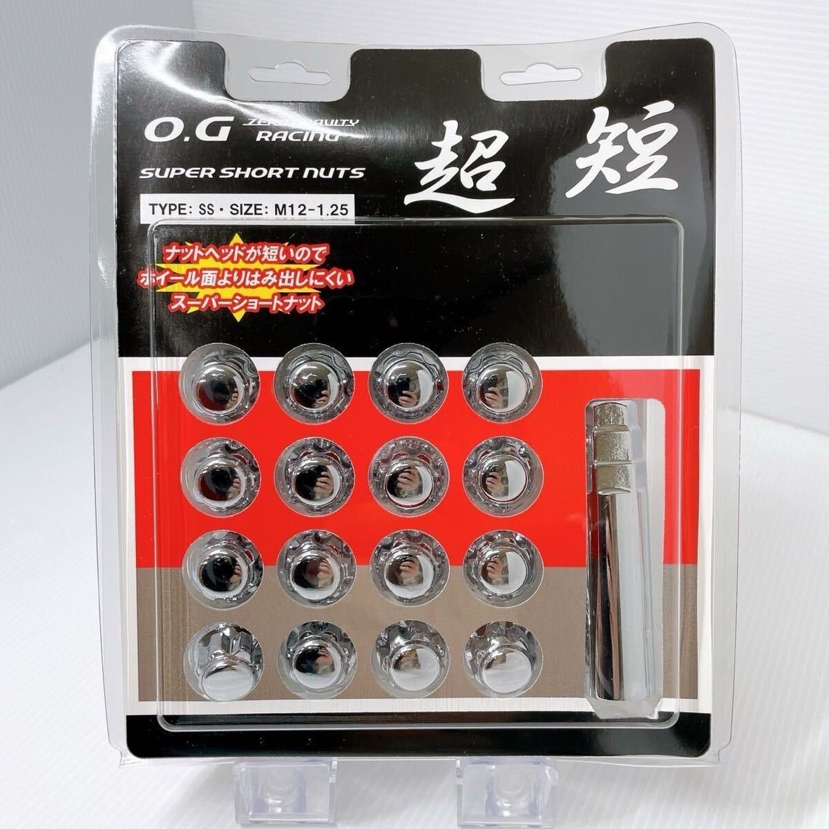 O.G ZERO GRAVITY RACING SUPERSHRTNUTS タイプSS サイズM12-1.25 ナット ロックナット ドリ車 セキュリティ 16個 2拍卖