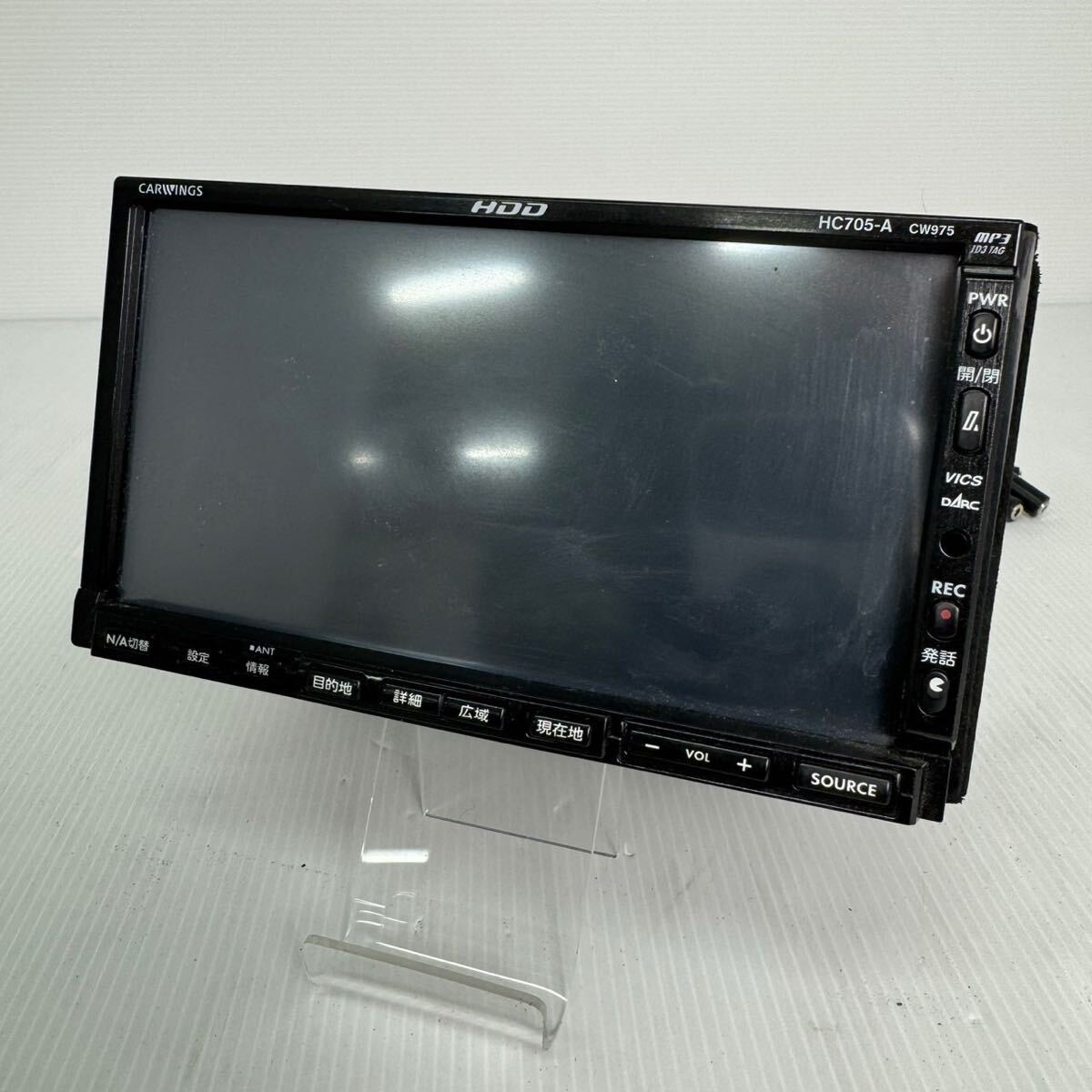 日産純正 HDDナビ HC705-A クラリオン製 B8260-7997A 7型 DVD・MD再生 CD拍卖