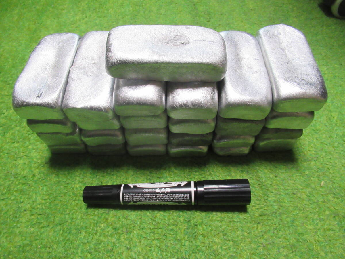 アルミインゴット 約4kg★4350g不純物除去済み拍卖