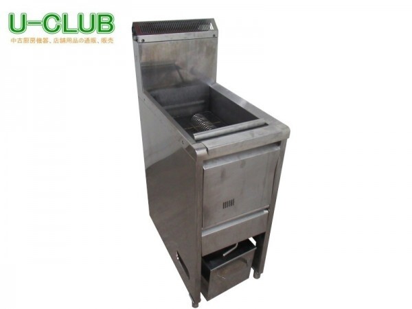 ★※◆BH2404|ガスフライヤー タニコー 都市ガス W350×D600×H800(1060)mm 中古 業務用拍卖