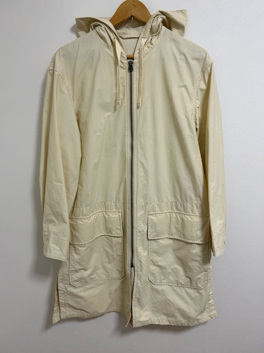 美品 ユニクロ ユー UNIQLO U オーバーサイズ ミリタリー ジップ フード コート アウター サイズ S メンズ ベージュ拍卖