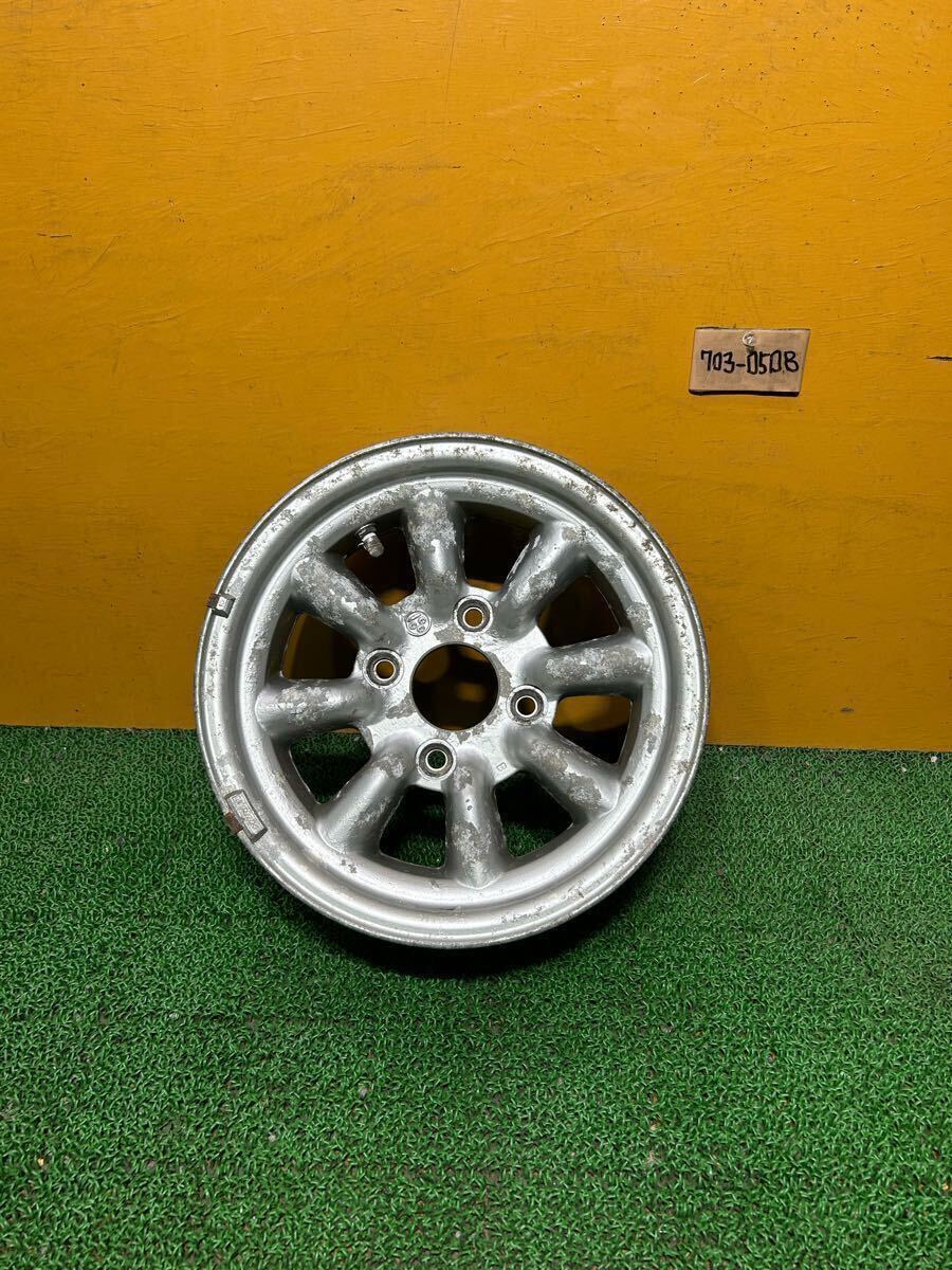 *ワタナベ 旧車用 【13×6.5J +15 PCD:114.3×4H ハブ径: 64mm】*1本拍卖