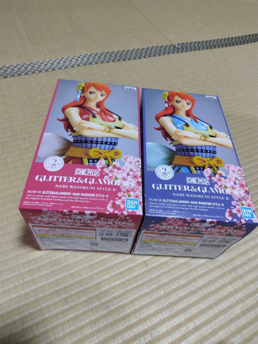 新品未開封 ONEPIECE ワンピース GLITTER&GLAMOURS NAMI ナミ 全2種セット ワノ国 WANOKUNI style拍卖