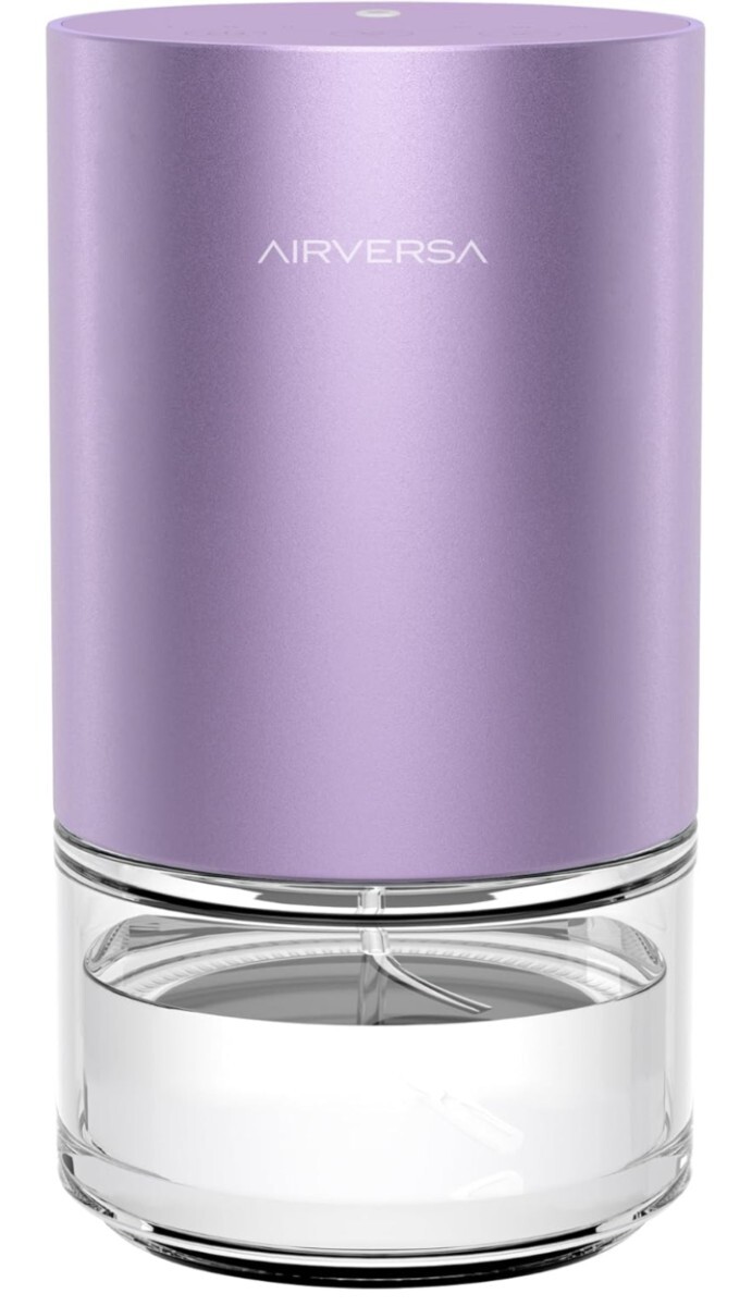 Airversa エッセンシャルオイルディフューザー 水なし カーディフューザー 寝室・オフィス・デスク ネブライザー技術 アロマセラピー拍卖