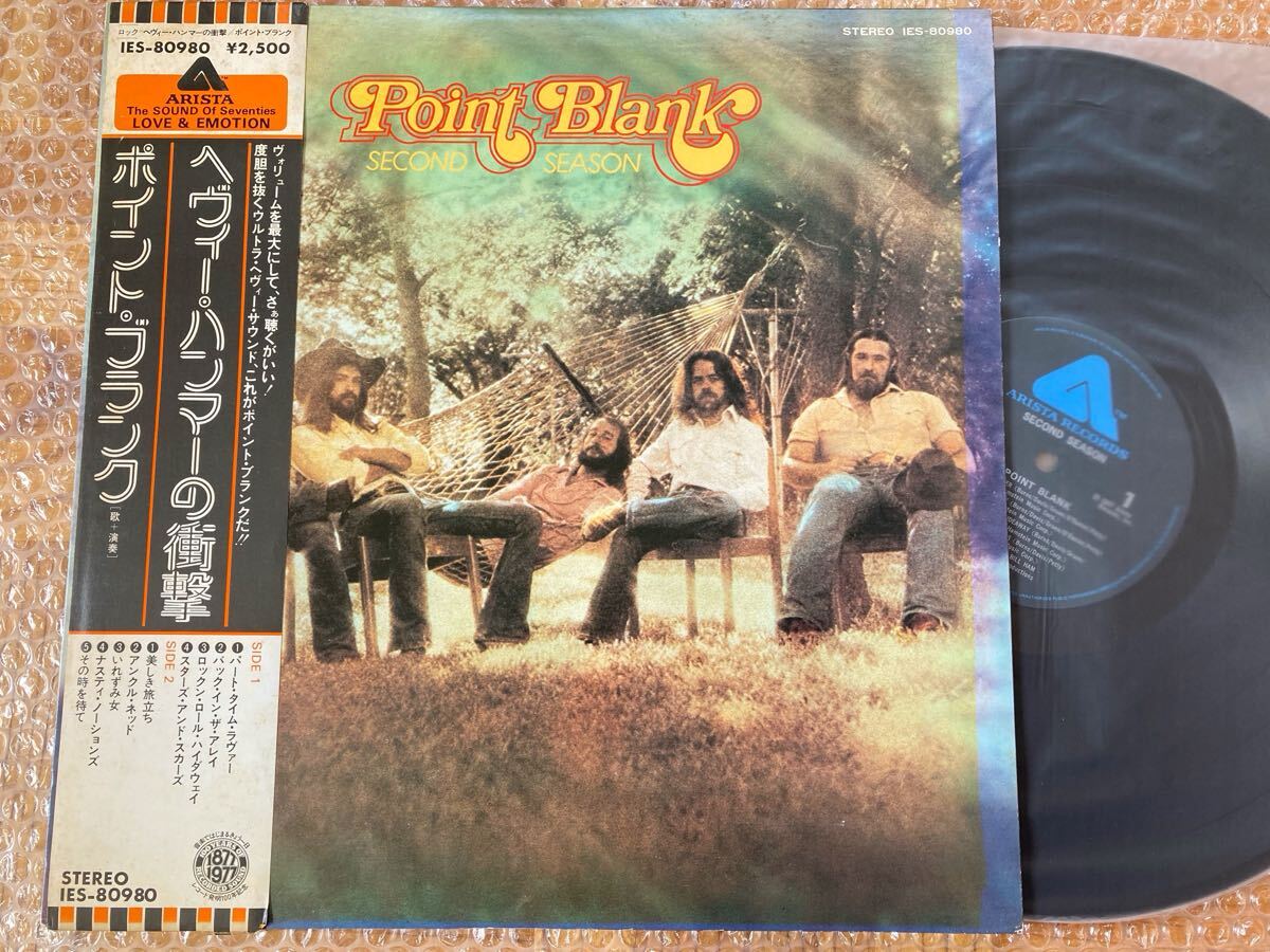 【アメリカン・ハード】LP ポイント・ブランク / ヘヴィーハンマーの衝撃 帯付 POINT・BLANK拍卖