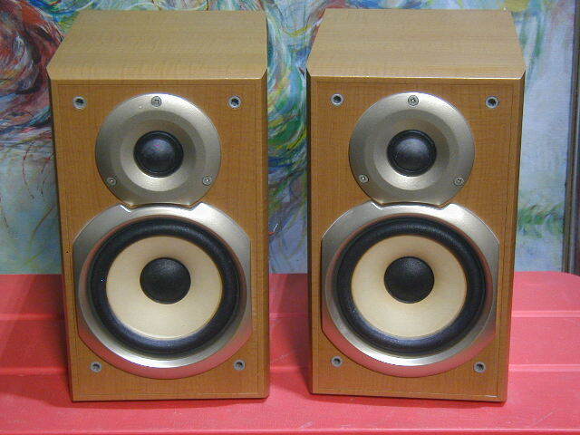 ★☆Kenwood 、LS-SJ3-N,12cm2ウェイスピーカーR-L,2本組! 動作良好です。☆★ケンウッド拍卖