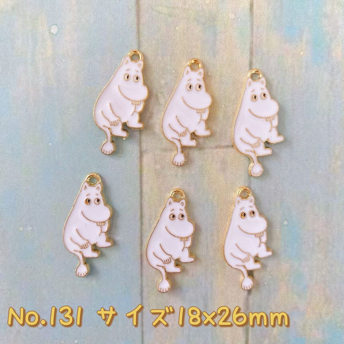 6個セット・チャーム ★ムーミン2拍卖