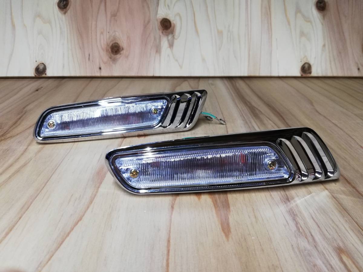 ローレルウインカー クリア 汎用/ウィンカー Z400FX外装GPZ400FロケットカウルZ400GPユニット ゼファーΧメッキZ250FTローレルZRX400拍卖