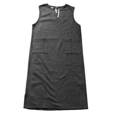 新品 HK WORKS LONDON パール ジャンスカ ワンピース ジャンパースカート L ヒロココシノ 黒 拍卖