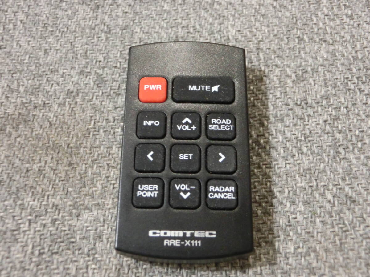 コムテック製レーダー探知機 専用リモコン RRE-X111COMTEC拍卖