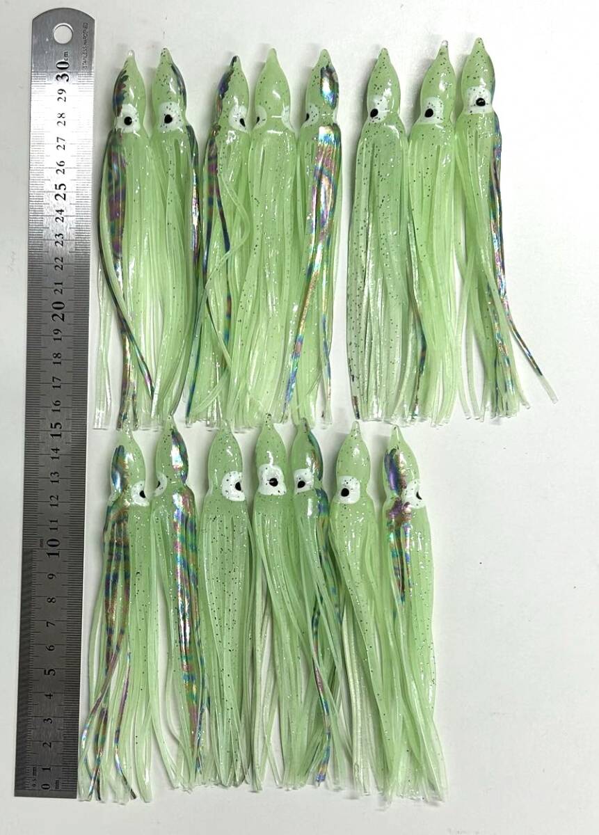 送料無料 訳あり 夜光 タコベイト 全長約15cm 1色 15本 tk15cmLSYK15wk拍卖