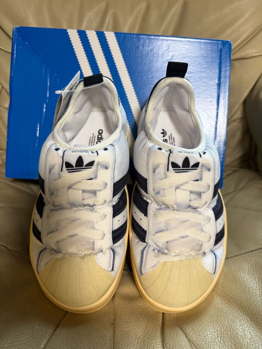 アディダススリッポン PUFFYETTF定番の完売品ですsize大きめ22.523の私には丁度良い感じですタグ付き未使用拍卖