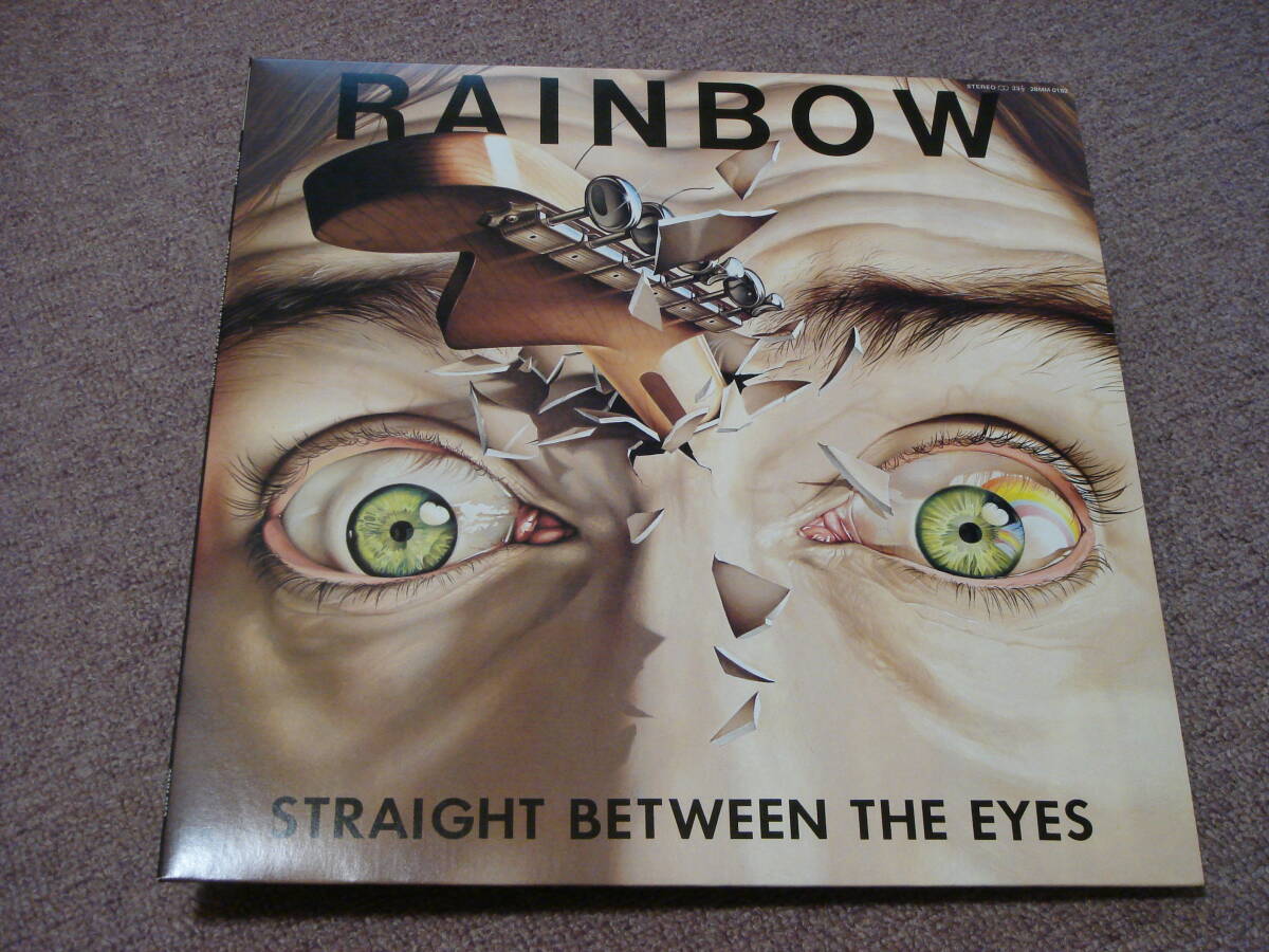 LP Rainbow Straight Between The Eyes 日本盤 レインボー拍卖