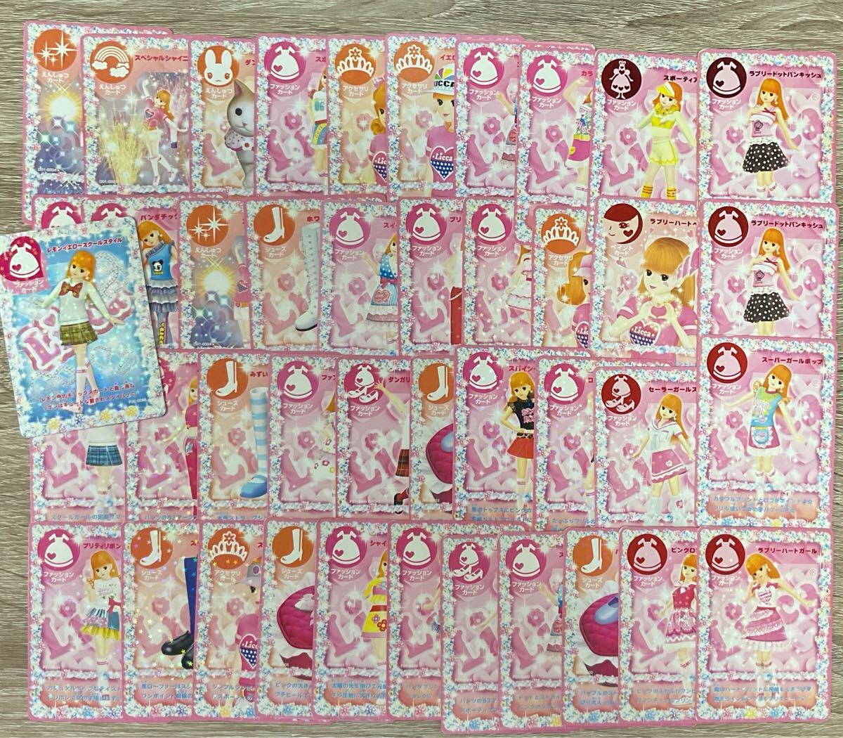 キラキラアイドルリカちゃん カード いろいろ まとめ売り 40枚【在庫処分A0327002】サンシャインライブツアー拍卖