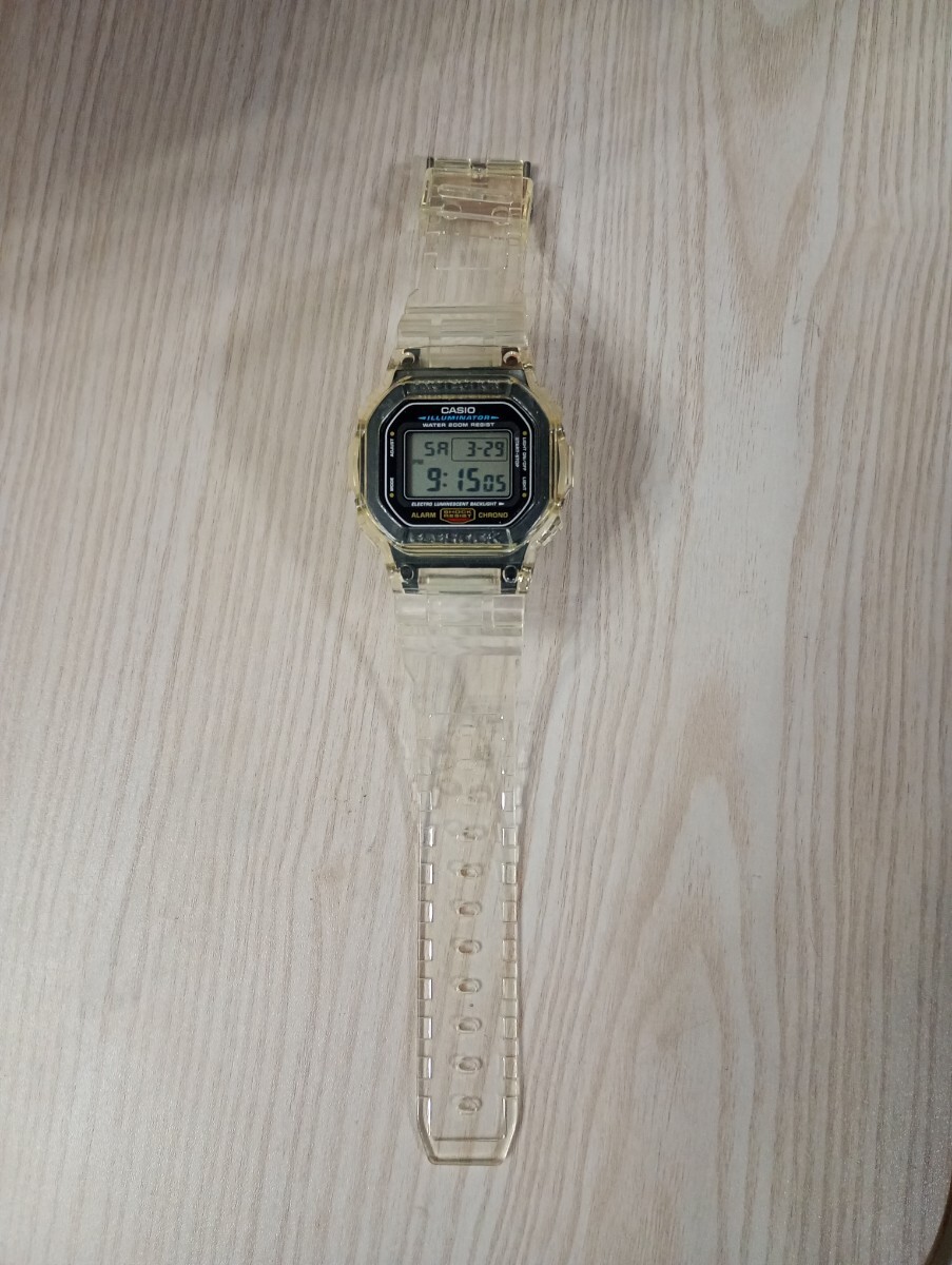 CASIO G-SHOCK DW-5600E クリア 透明拍卖