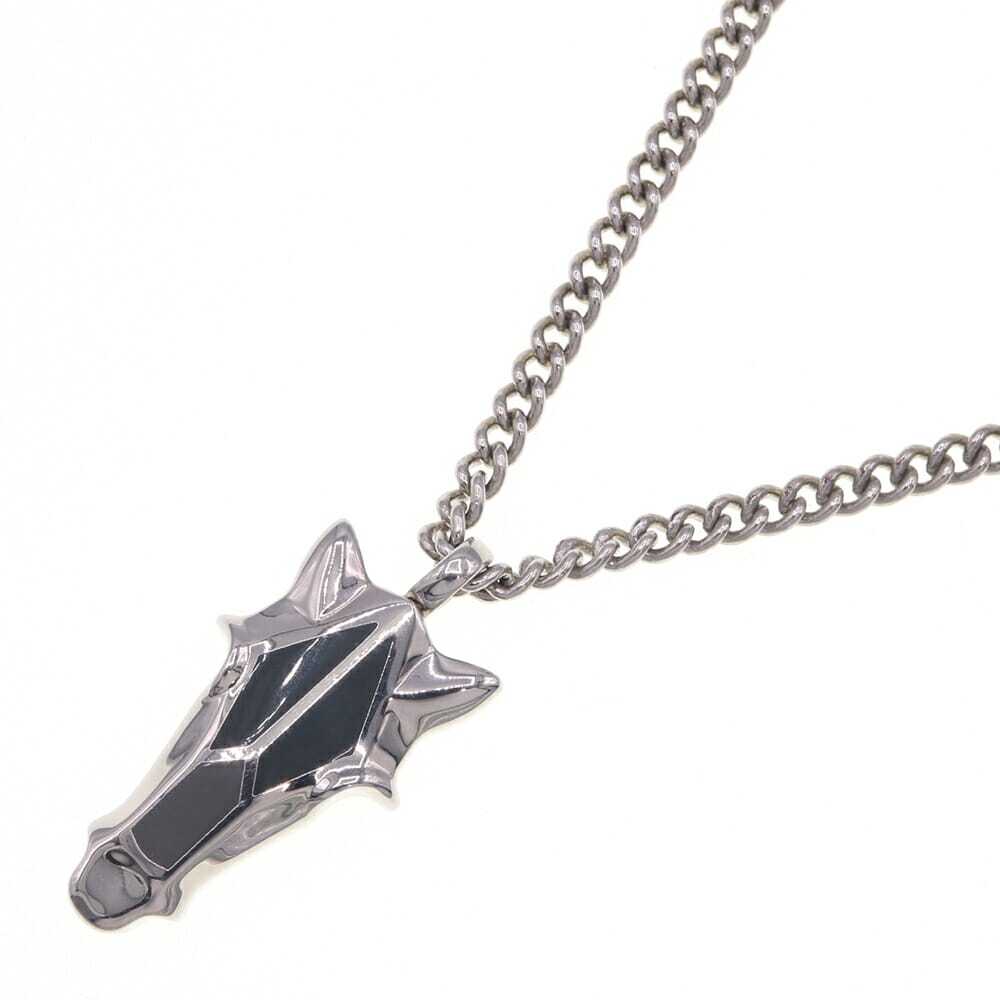 エルメス ネックレス デストリエ H077343FPAA シルバー メタル バッファローホーン 中古 ペンダント アクセサリー拍卖