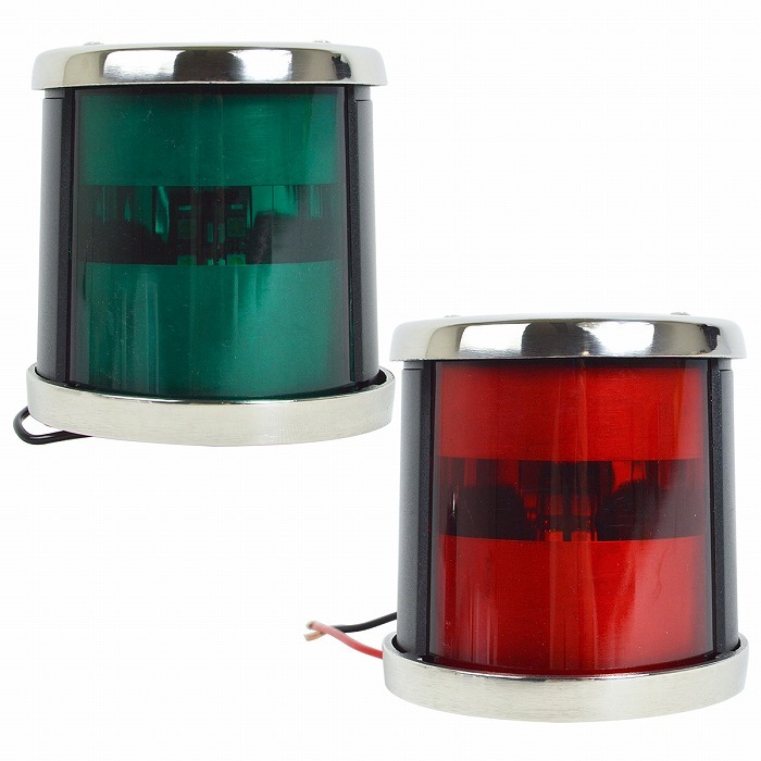 LED 航海灯 船尾灯 スタンライト 白灯 12V ボディカラー/ホワイト 白 マスト灯 ボート 船 信号 ライト 照明 電球拍卖