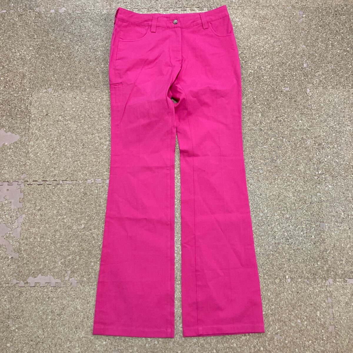 【美品】キャロウェイ callaway パンツ ゴルフウェア Sサイズ レディース ピンク GOLF golf ゴルフ ボトムス Golf拍卖