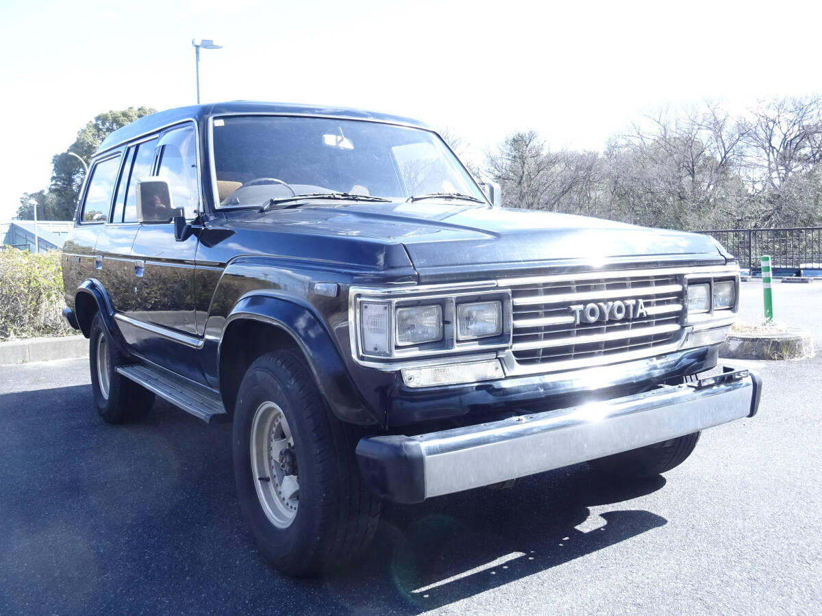 人気のランドクルーザー60 型式N-HJ60V 軽油・ディーゼル 拍卖