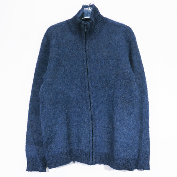 Needles ニードルズ ZIPPED MOHAIR CARDIGAN-SOLID ジップ モヘヤ カーディガン ソリッド ネイビー トップス ニット セーター サイズM Marz拍卖