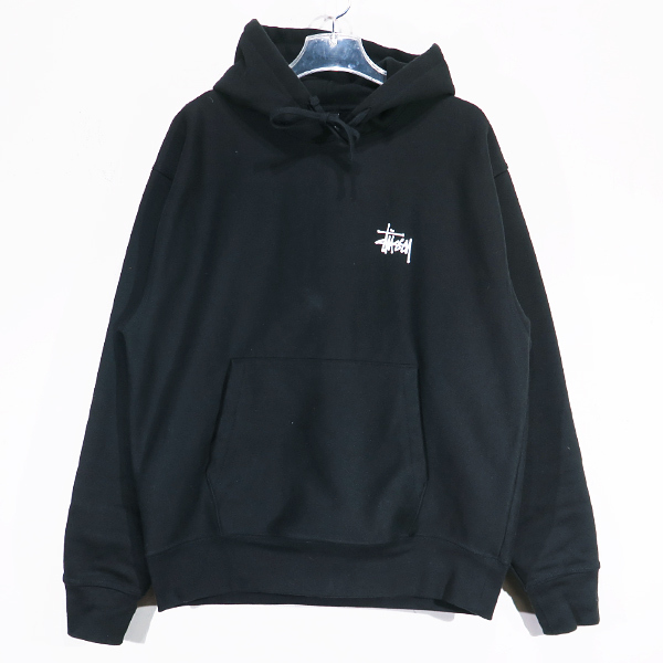 STUSSY ステューシー BASIC STUSSY HOODIE ベーシック フーディー トップス パーカー プルオーバー ブラック サイズM Marz拍卖