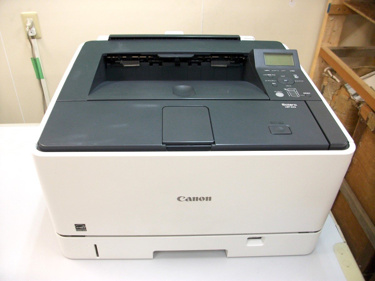 ★ 中古レーザープリンタ / Canon LBP442 / 自動両面印刷対応 / 中古使用済みトナー付き ★拍卖
