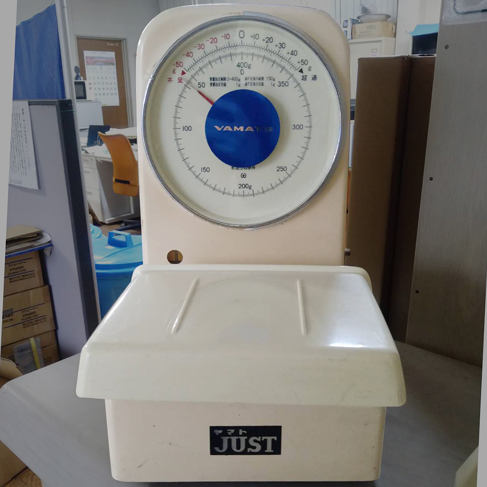 【中古】レトロはかり 下皿はかり 大和製衡製 400gスケール OS拍卖
