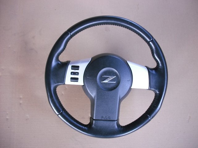 『B249』Z33,VQ35,フェアレディZ,VERSION ST,純正 ハンドル,ステアリング,ホーンボタン hd11Lz拍卖