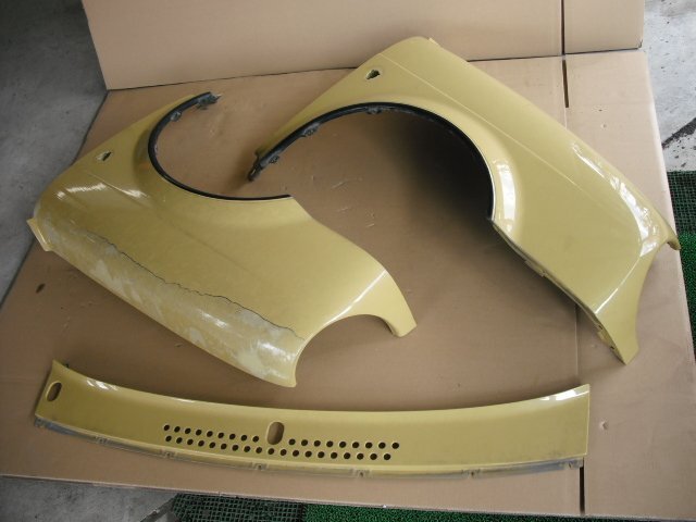 『B253』BK10,MA10,BE-1,キャンバストップ,702,左右 フロントフェンダーパネル,カウルトップ,ura,個人宅発送不可です。拍卖