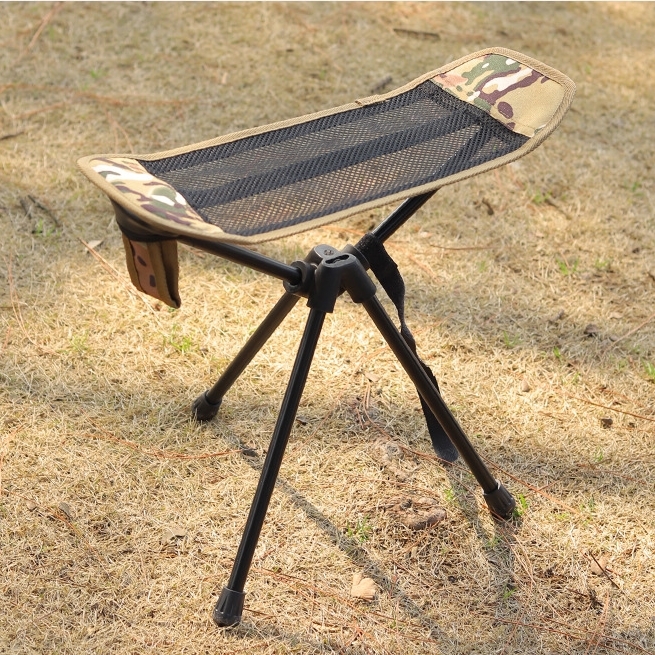 アウトドアチェア フットレスト 折り畳み 足置き コンパクト 1台2役 イス キャンプ アウトドア お釣り登山 ピクニック 収納袋付き ブラウン拍卖