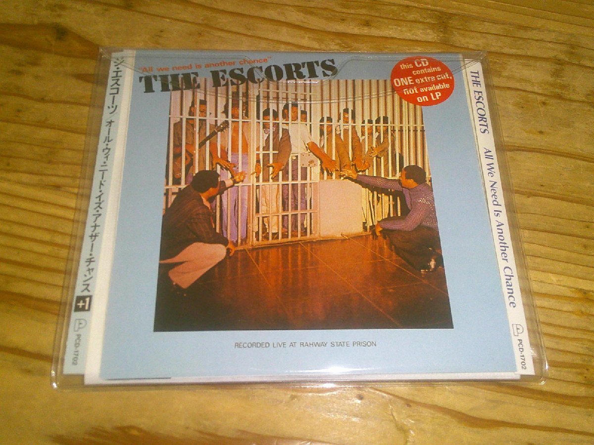 CD:THE ESCORTS ALL WE NEED IS ANOTHER CHANCE オール・ウィ・ニード・イズ・アナザー・チャンス+1 ジ・エスコーツ:Pヴァイン拍卖