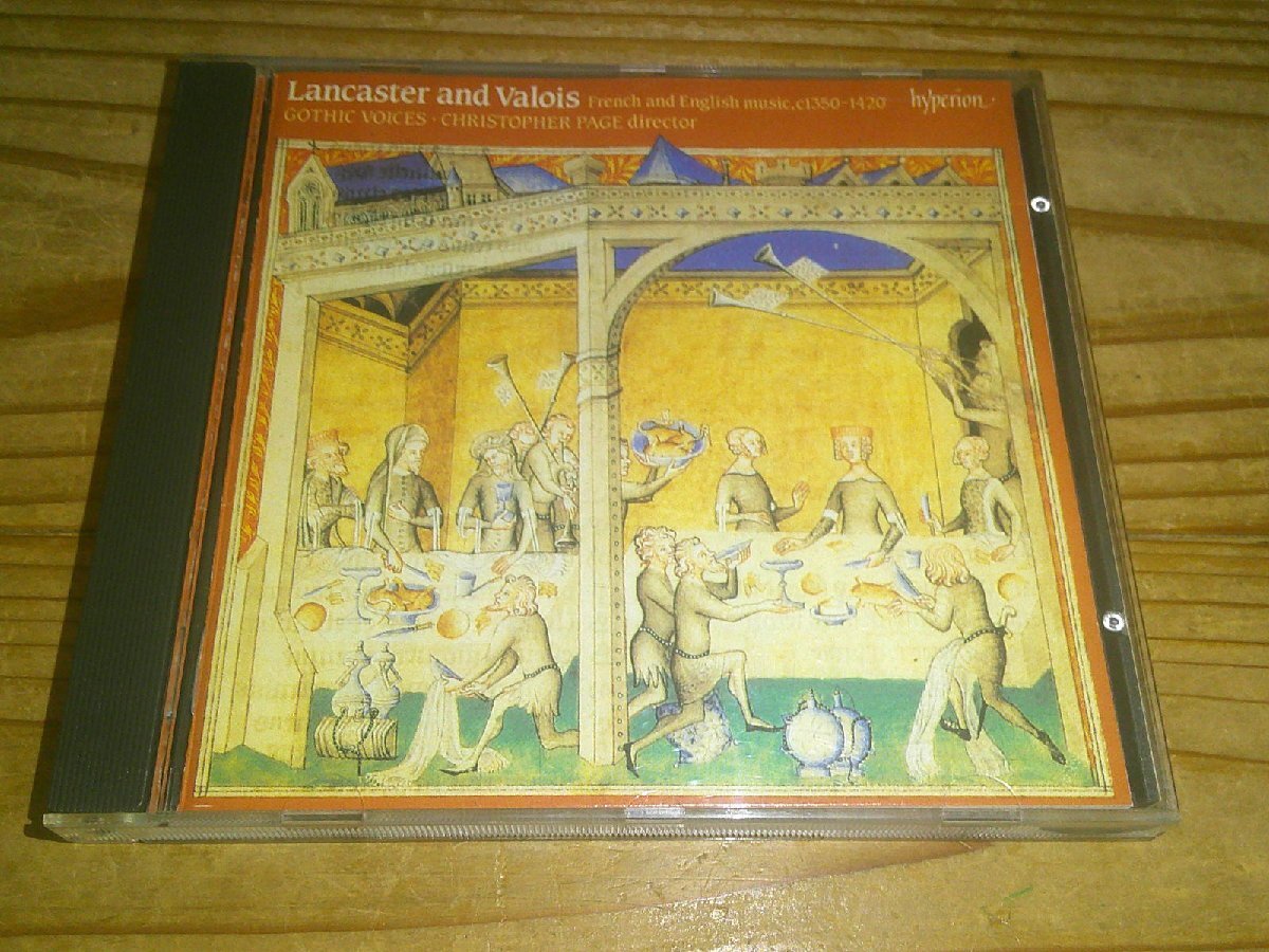 CD:LANCASTER AND VALOIS FRENCH AND ENGLISH MUSIC 1350-1420 GOTHIC VOICES CHRISTOPHER PAGE クリストガー・ペイジ拍卖