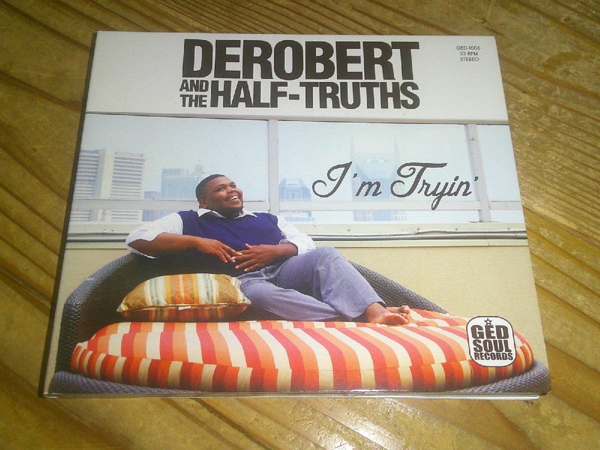 CD:DEROBERT & THE HALF TRUTHS I'M TRYIN' デロバート&ザ・ハーフ・トゥルーセズ:インディ・ソウル:デジパック仕様拍卖