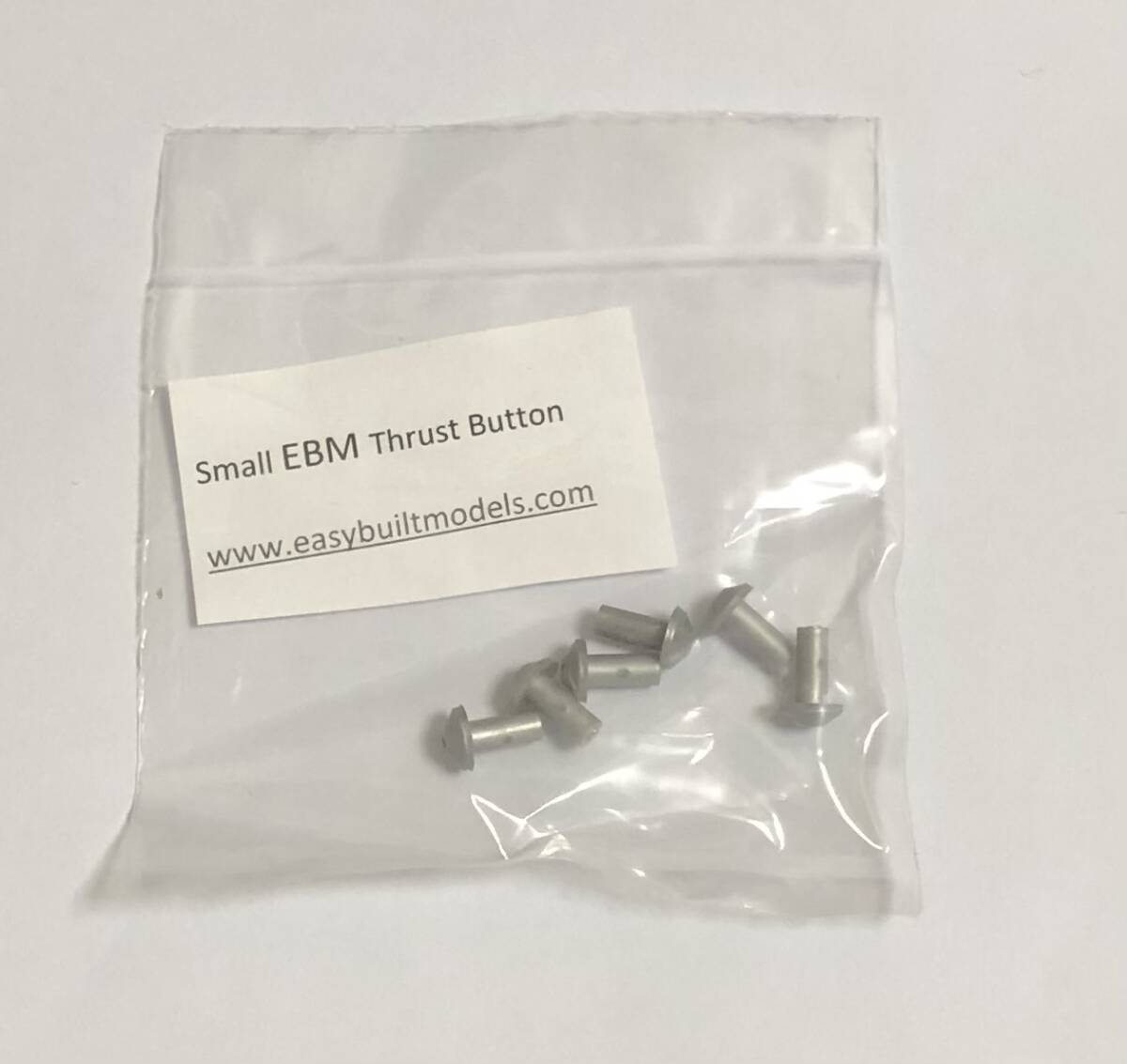 【ゴム動力機用】Easy built製スモールナイロンベアリング シャフト径3/64”(約1.2mm)×6個入り・・・残り4拍卖