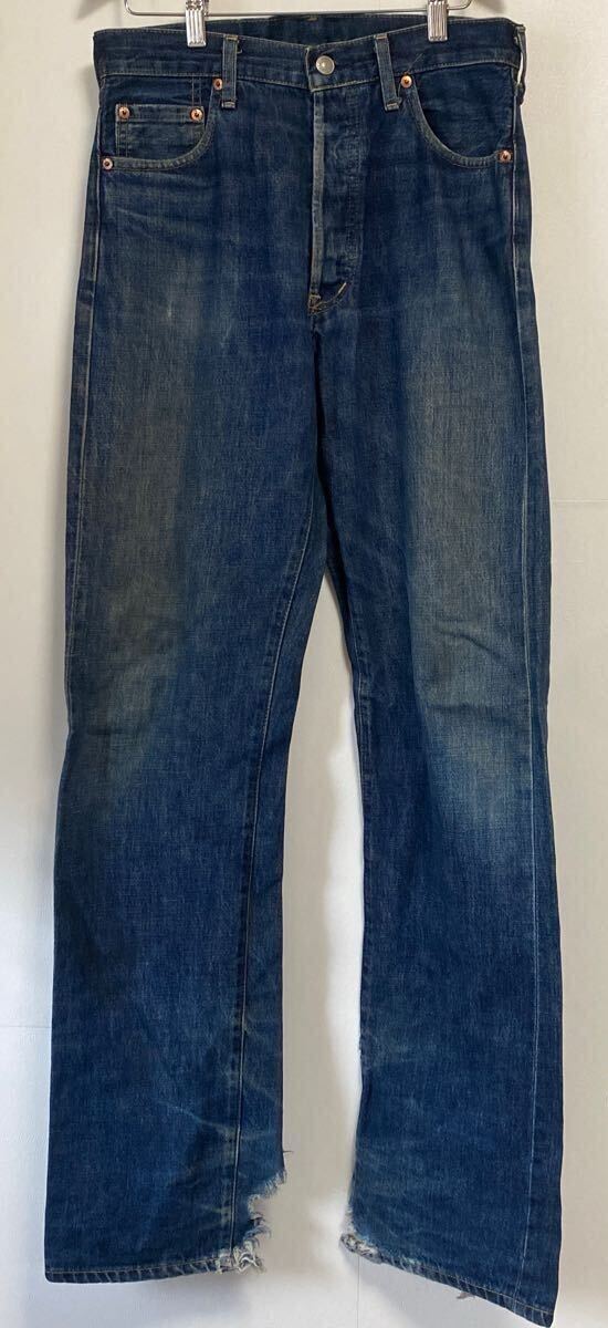 LEVI’S503B デニムパンツ ジーンズ インディゴ ボタンフライ W31拍卖