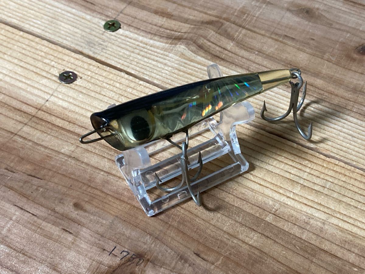 メーカー不明シンペンポッパー85mm13g クリア系カラー 箱付き 箱1拍卖