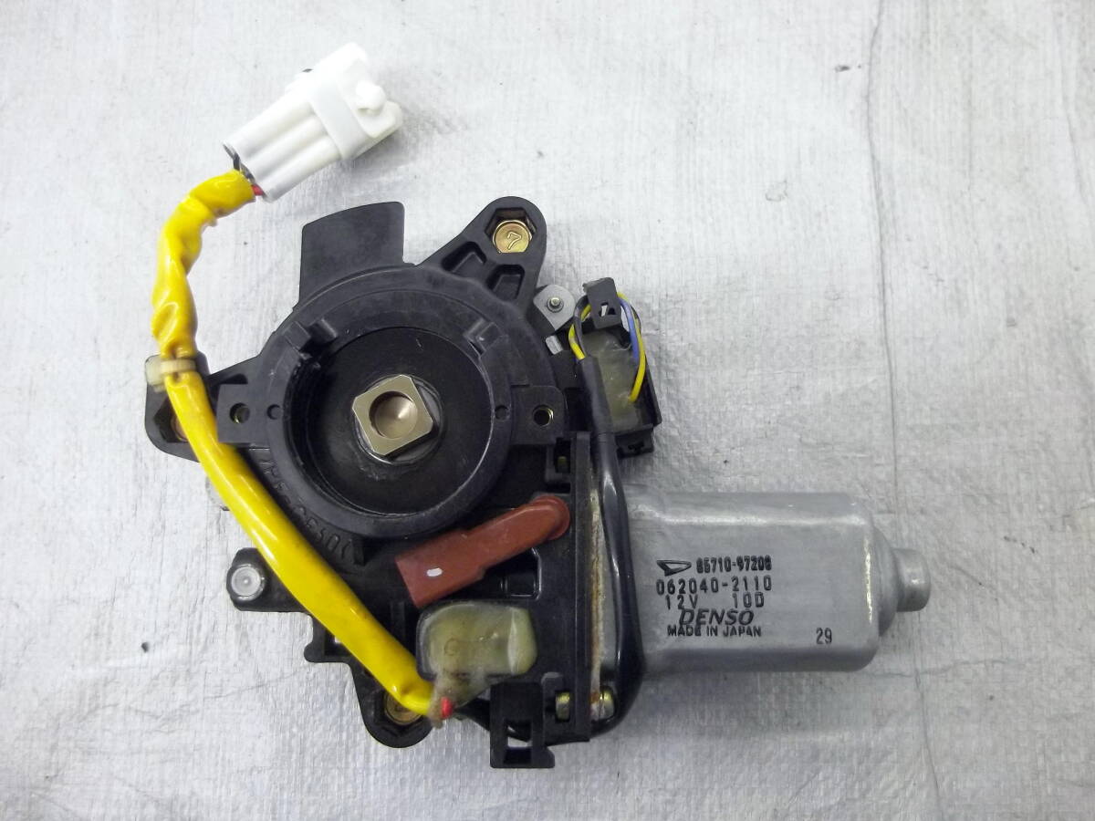 ●●2501-392L スタート即決! L880K コペン 純正 右 パワーウィンドウモーター 062040-2110 動作確認済み 良品!拍卖