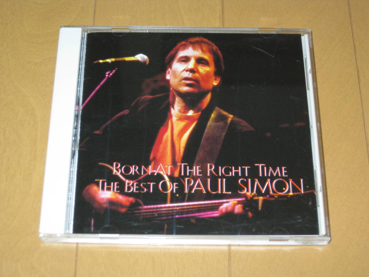 ボーン・アット・ザ・ライト・タイム~ベスト・オブ・ポール・サイモン BORN AT THE RIGHT TIME THE BEST OF PAUL SIMON 国内盤CD 拍卖