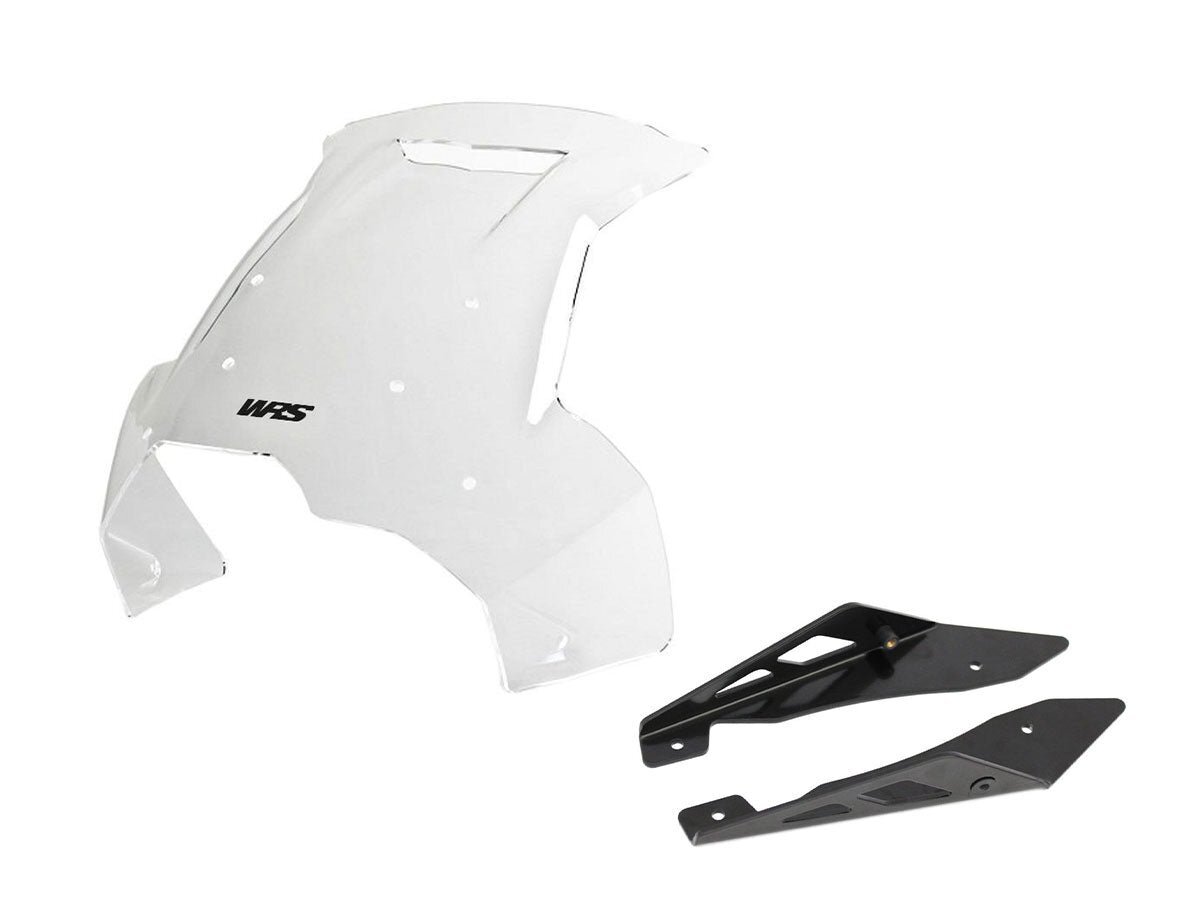 【国内在庫】WRS BMW F700GS 2011-2017 ウインドスクリーン ツーリングタイプ & 専用サポートフレーム クリア 快適性向上 高い視認性拍卖