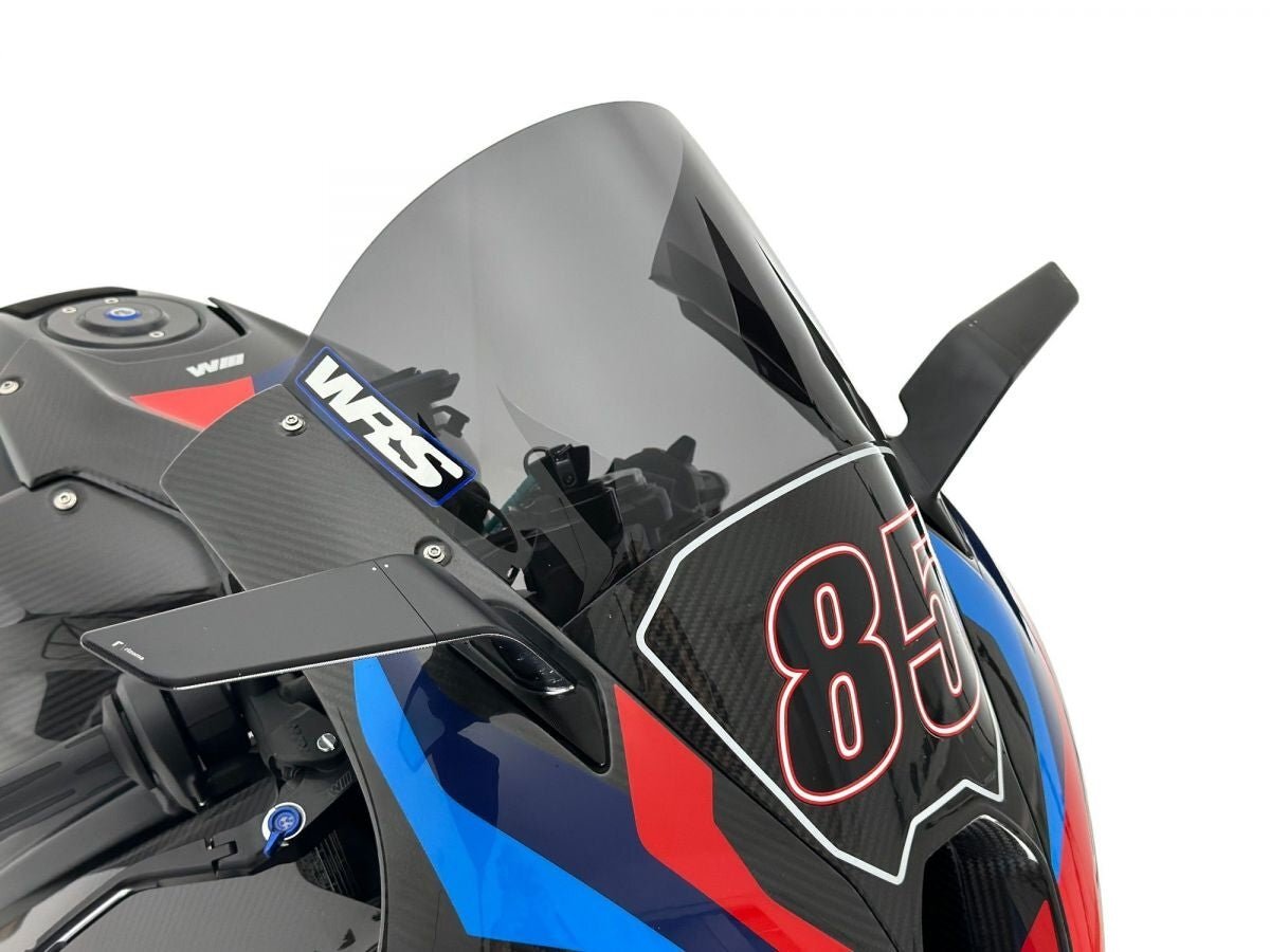 【国内在庫】WRS BMW M1000RR 2023-2024 レースタイプ ダークスモーク ウインドスクリーン ボルトオン スタイリッシュ 社外品拍卖