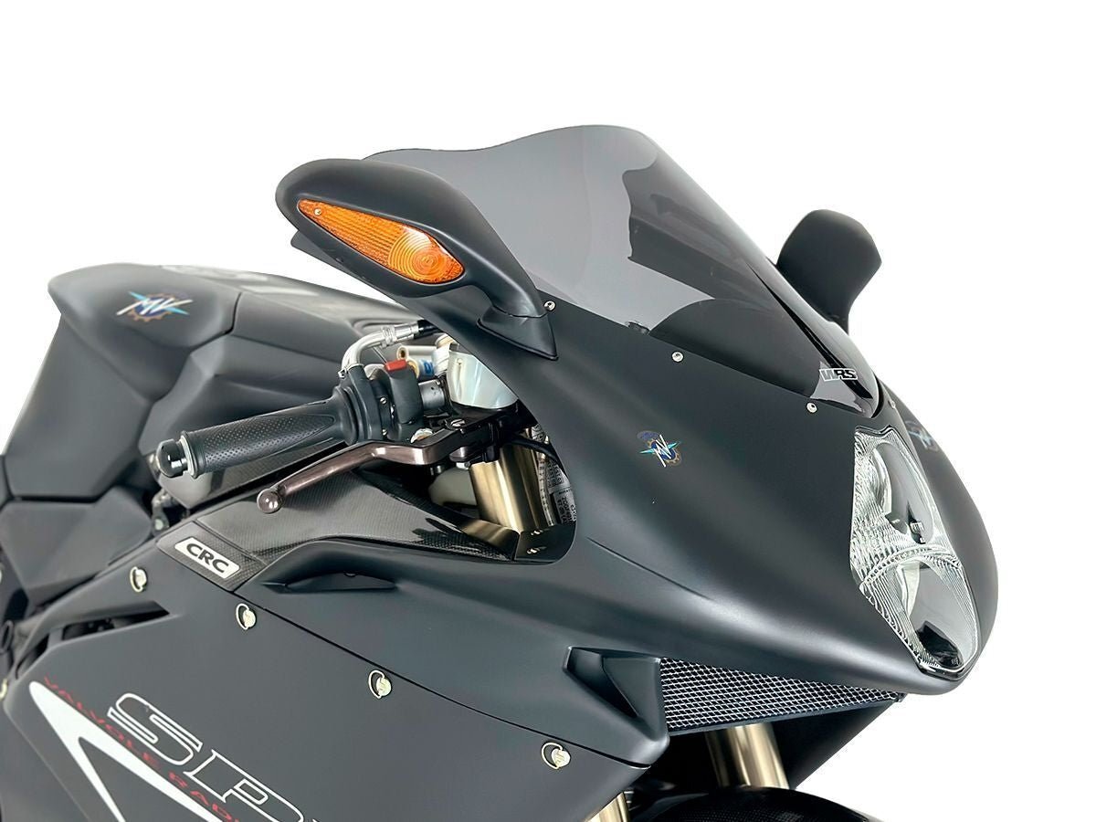 【国内在庫】WRS MVアグスタ F4 750 1998-2006 / F4 1000 2003-2009 / F4 1078 2008-2011 レースタイプ スモーク ウインドスクリーン拍卖
