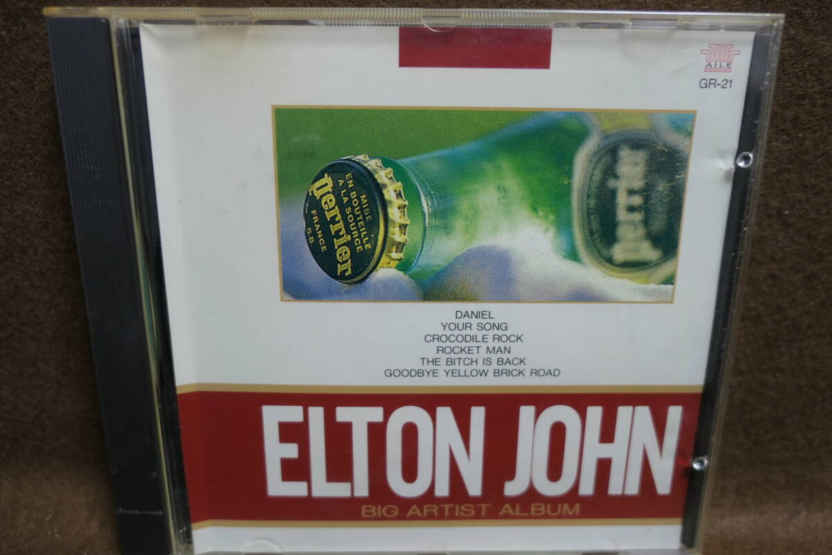 【中古CD】ELTON JOHN エルトン・ジョン / BIG ARTIST ALBUM / ダニエル 僕の歌は君の歌 ロケット・マン GOOD BYE YELLOW BRICK ROAD GR-21拍卖