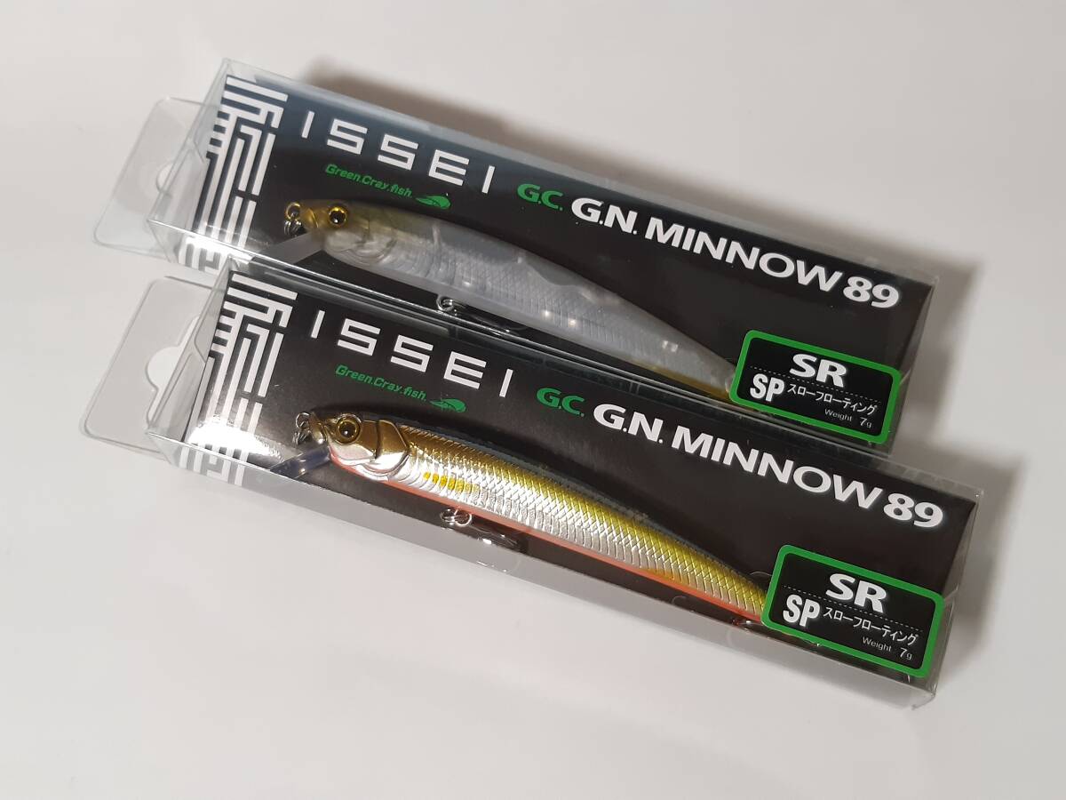新品 issei GC GNミノー 89 SP SR 一誠 G.C.G.N.ミノー ◆2個セット◆ 村上シャッド / リザーバーベイト拍卖