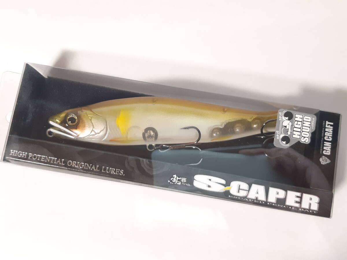 新品 ガンクラフト エスケイパー ハイサウンドモデル S-CAPER フラッシング紀ノ国鮎拍卖
